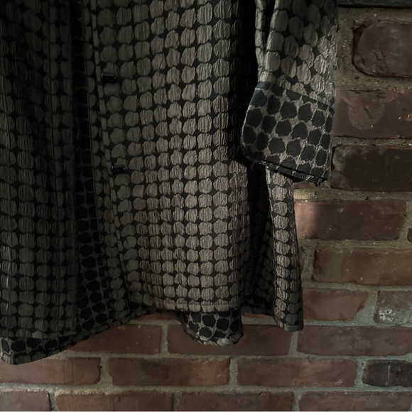 IC by Connie K | button jacket topper XL-47 Chest -33” Long - Picture 4 of 4